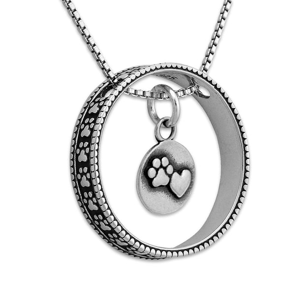 Paw Print Enhancer with Close To My Heart Necklace