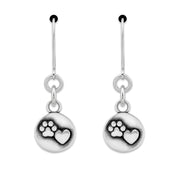 Paw and Heart Earrings, Close To My Heart