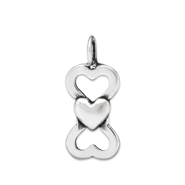 Bone and Heart Necklace,  I Love Treats Pendant