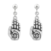 Paw Print Earrings, True Friend