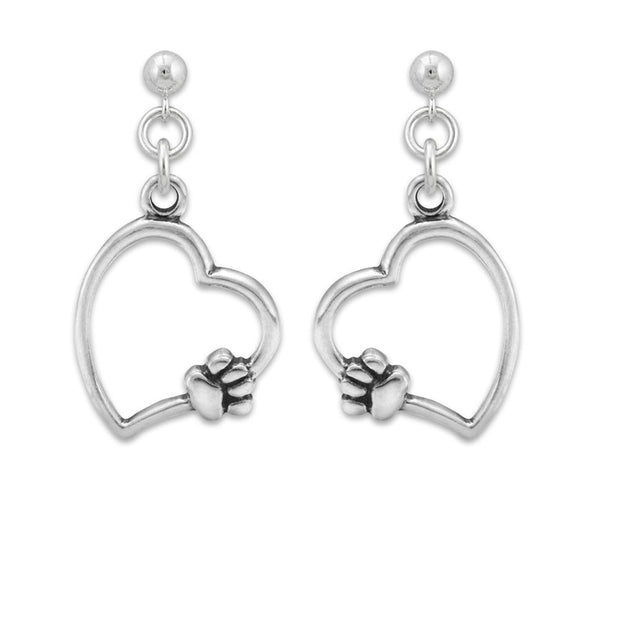 Paws on my Heart Earrings