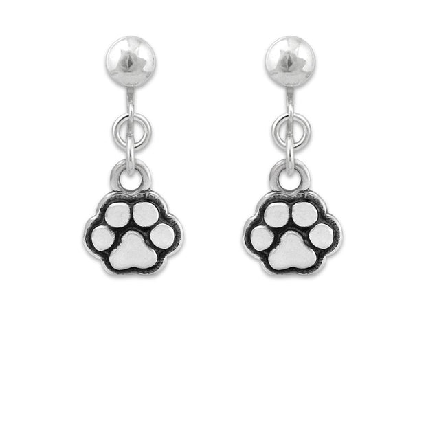 Petite Paw Earrings, Tiny Paws