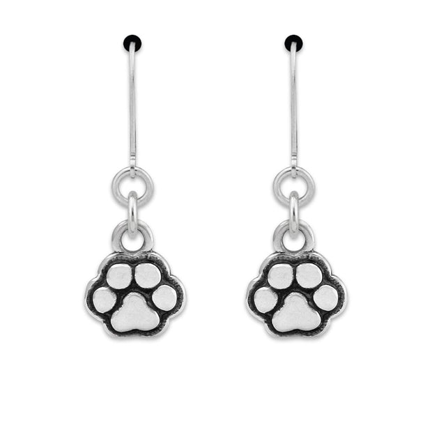 Petite Paw Earrings, Tiny Paws