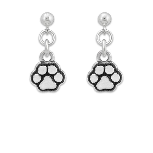 Petite Paw Earrings, Tiny Paws