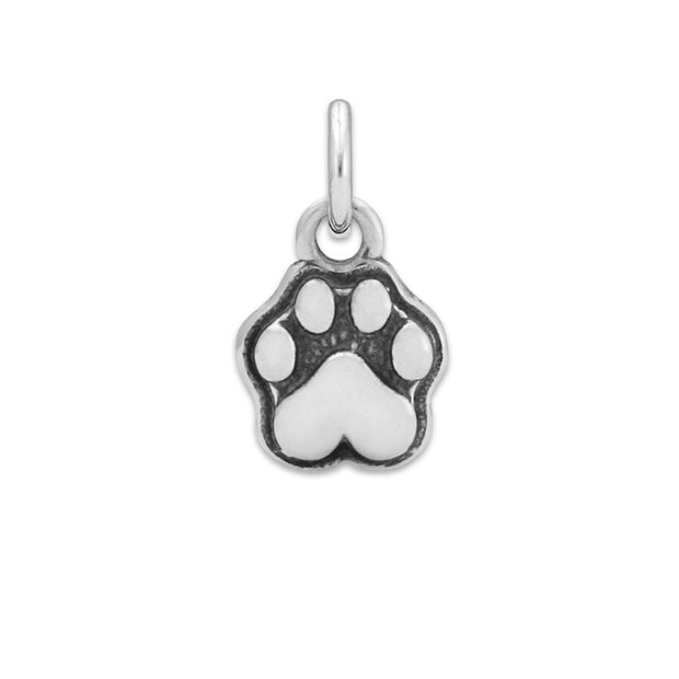 Paw Print Necklace, Pitter Patter Paws Pendant