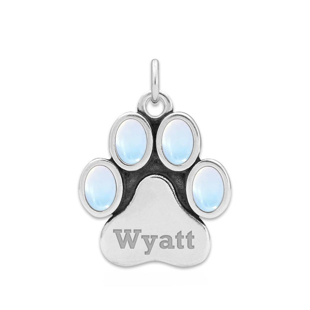 Personalized Paw Print Necklace, Ultimate PawFection Pendant