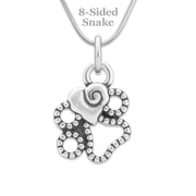 Paw Print Necklace, Endless Love Pendant