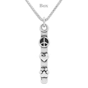 For The Love Of Paw Necklace -- new