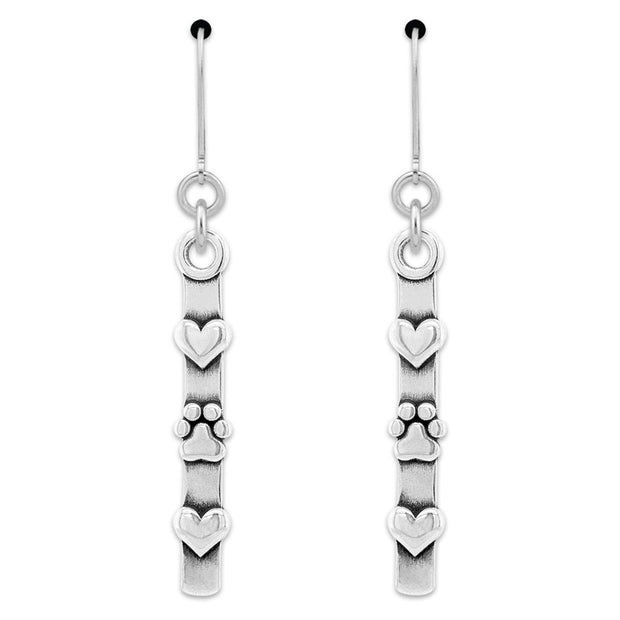 For The Love Of Paw Print Earrings and Jewelry -- new