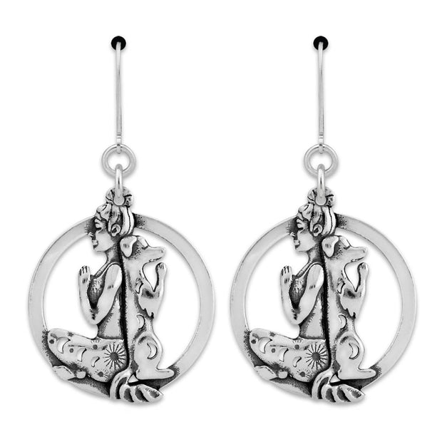 Momaste Earrings Doga Jewelry in Sterling Silver