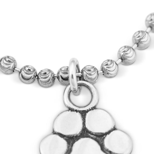 Paw Print Charm Bracelet, Love Will Find A Way w/Baby Paws