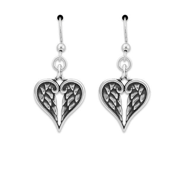 Sterling Silver Angel Earrings