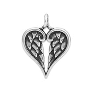 A Personalized Sterling Silver Angel Necklace