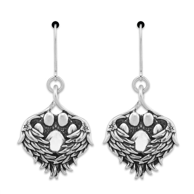 Pet Memorial Earrings, Sterling You Must Have Been Heaven Sent