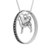 Sterling Silver Alaskan Malamute Fine Jewelry