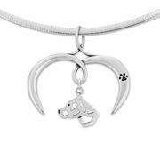 I Love My American Staffordshire Terrier Necklace