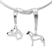 Sterling Silver American Staffordshire Terrier Necklace & Gifts