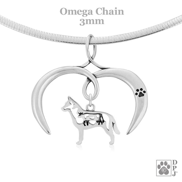 Sterling Silver & 14k Gold Pet Lover's Necklace - JH Breakell and Co.