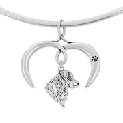 I Love My Australian Shepherd Necklace