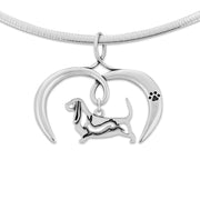 I Love My Basset Hound Jewelry