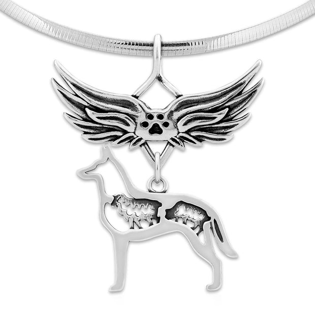 Belgian Malinois Remembrance Necklace