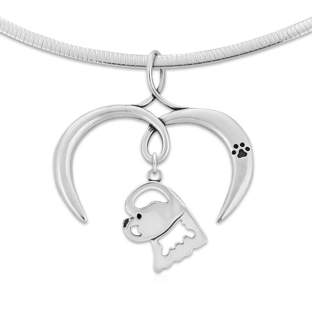 I Love My Bichon Frise Necklace Jewelry