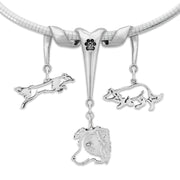 Luxury Border Collie Necklace