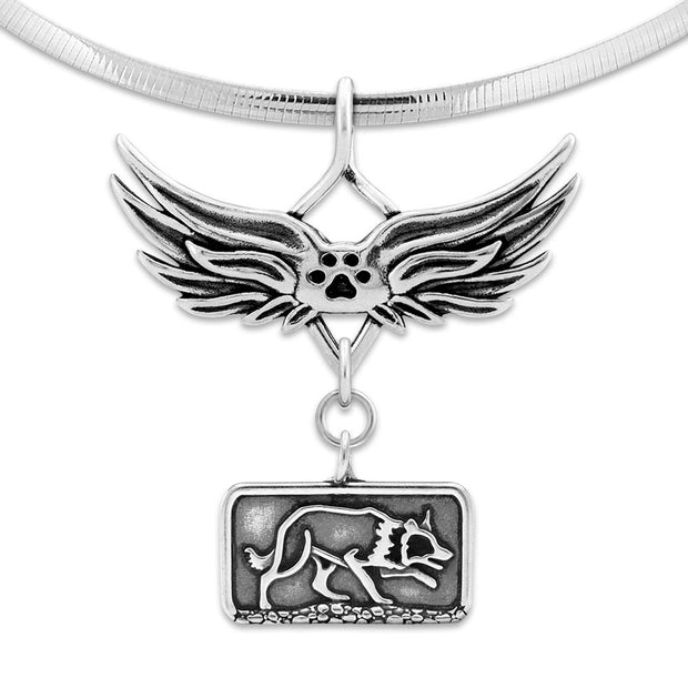 Rainbow Bridge Border Collie Jewelry