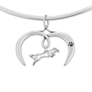 I Love My Agility Border Collie Necklace Jewelry