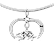 I Love My Border Collie Necklace, Herding Dog Gifts