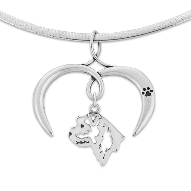 I Love My Border Terrier Necklace