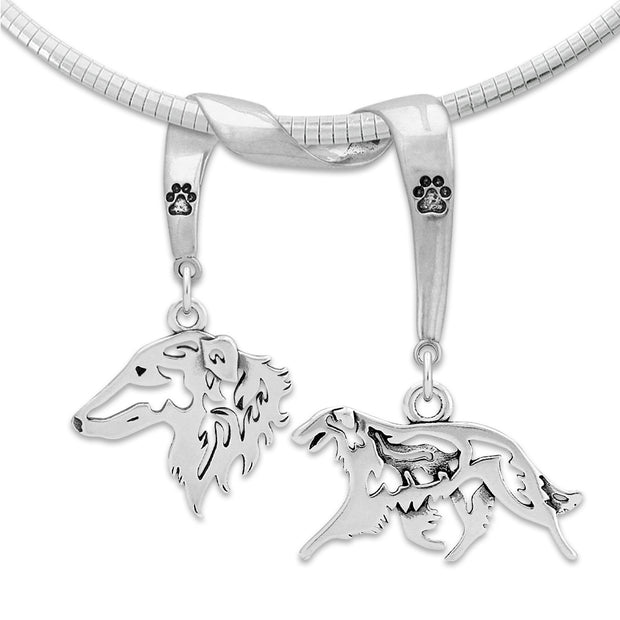 Sterling Silver Borzoi Necklace & Gifts