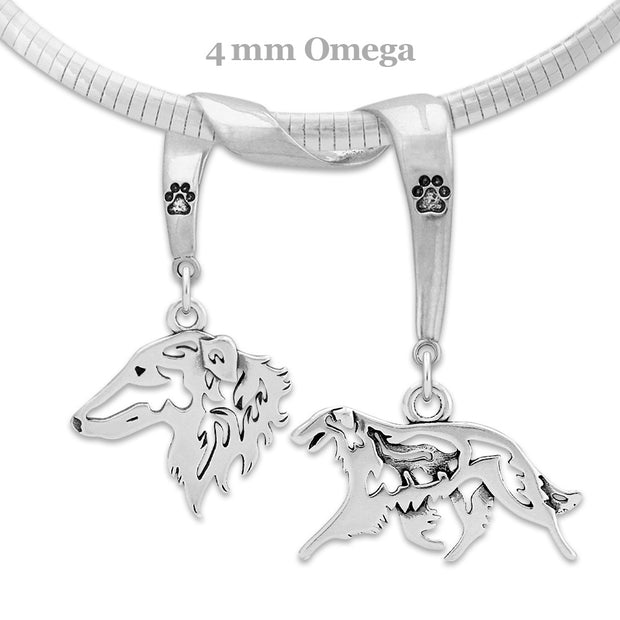 Sterling Silver Borzoi Necklace & Gifts