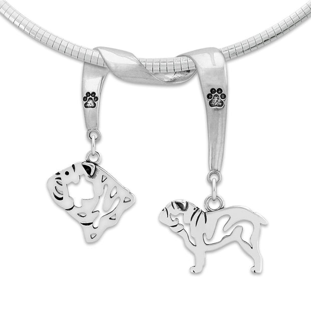 Sterling Silver Bulldog Necklace & Gifts