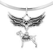 Cane Corso Memorial Pendant, Pet Loss Jewelry