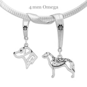 Chesapeake Bay Retriever Luxury Necklace in Sterling Silver