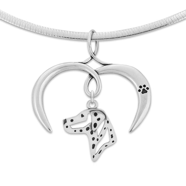 I Love My Dalmatian Necklace