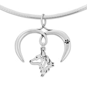 I Love My Dutch Shepherd Necklace