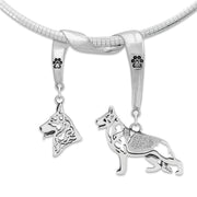 Sterling Silver German Shepherd Necklace & Gifts