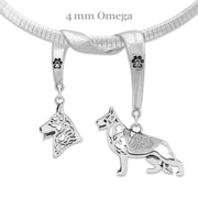 Sterling Silver German Shepherd Necklace & Gifts