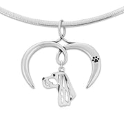 I Love My Gordon Setter Necklace