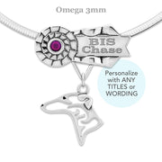 Personalized Best In Show Greyhound Necklace, FCAT Jewelry