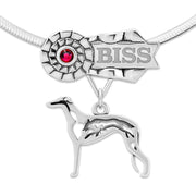 Best In Show Greyhound Necklace, Dog Show Grand Champion Jewelry