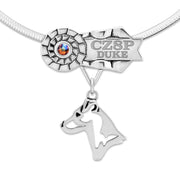 Jack Russell Terrier Best In Show Necklace & Jewelry, Custom Dog Title Gifts, Personalized Dog Title Jewelry