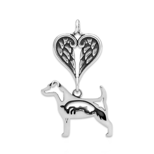 JRT Angel Pendant, Sterling Silver Custom Memorial Keepsakes