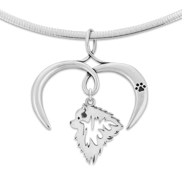 I Love My Keeshond Necklace