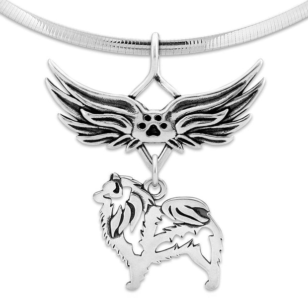 Keeshond Remembrance Necklace