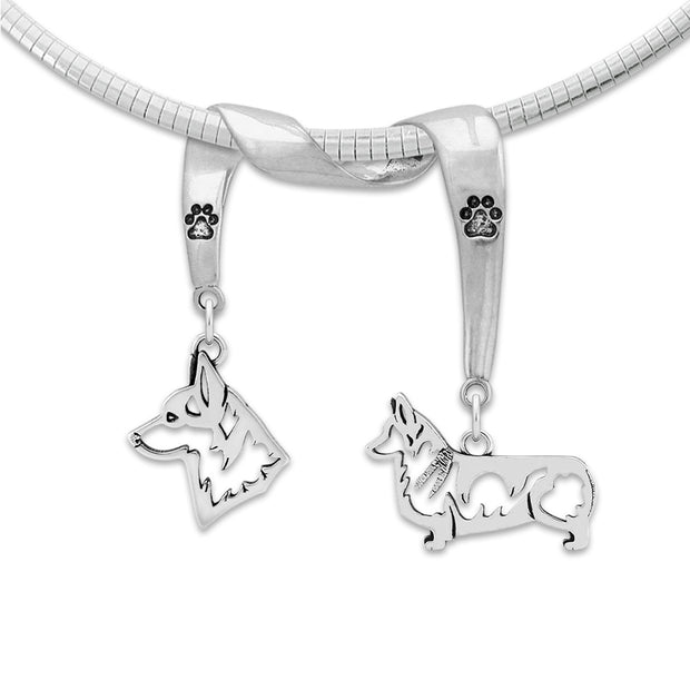 Sterling Silver Pembroke Welsh Corgi Necklace & Gifts