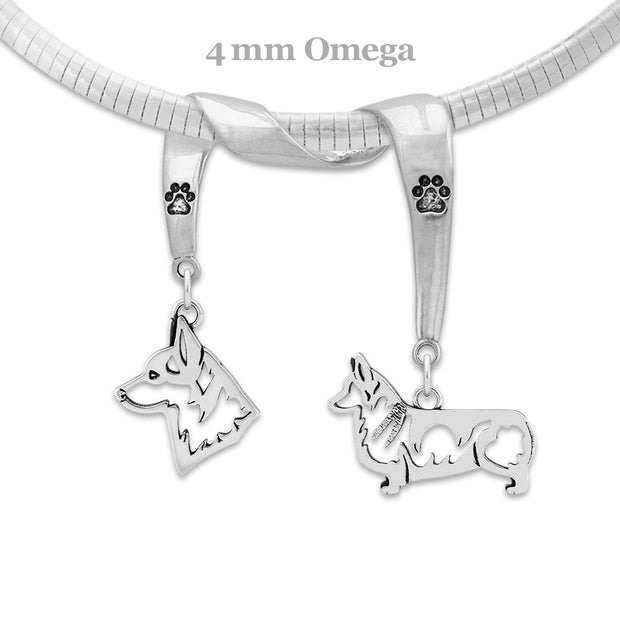 Sterling Silver Pembroke Welsh Corgi Necklace & Gifts