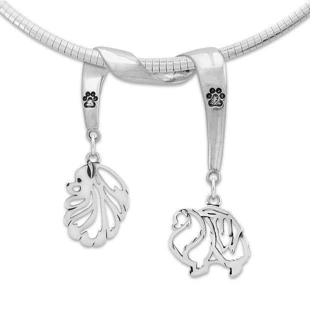 Sterling Silver Pomeranian Necklace & Gifts